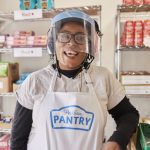A team member at Your Local Pantry in Peckham